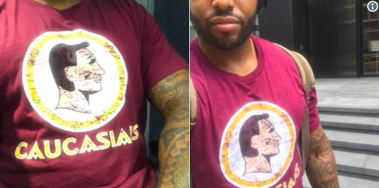 caucasians redskins